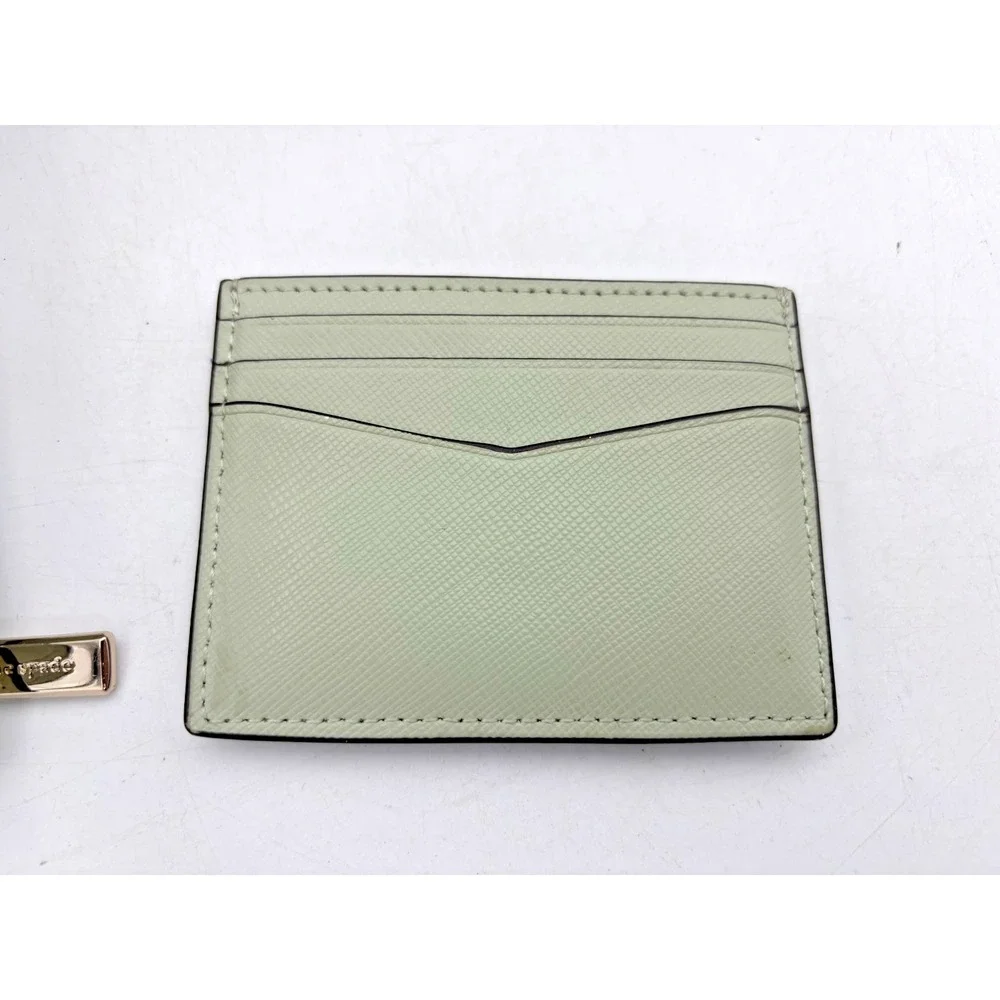 Kate Spade Leather Crossbody Saddle W/ BI-FOLD WALLET & CARD HOLDER